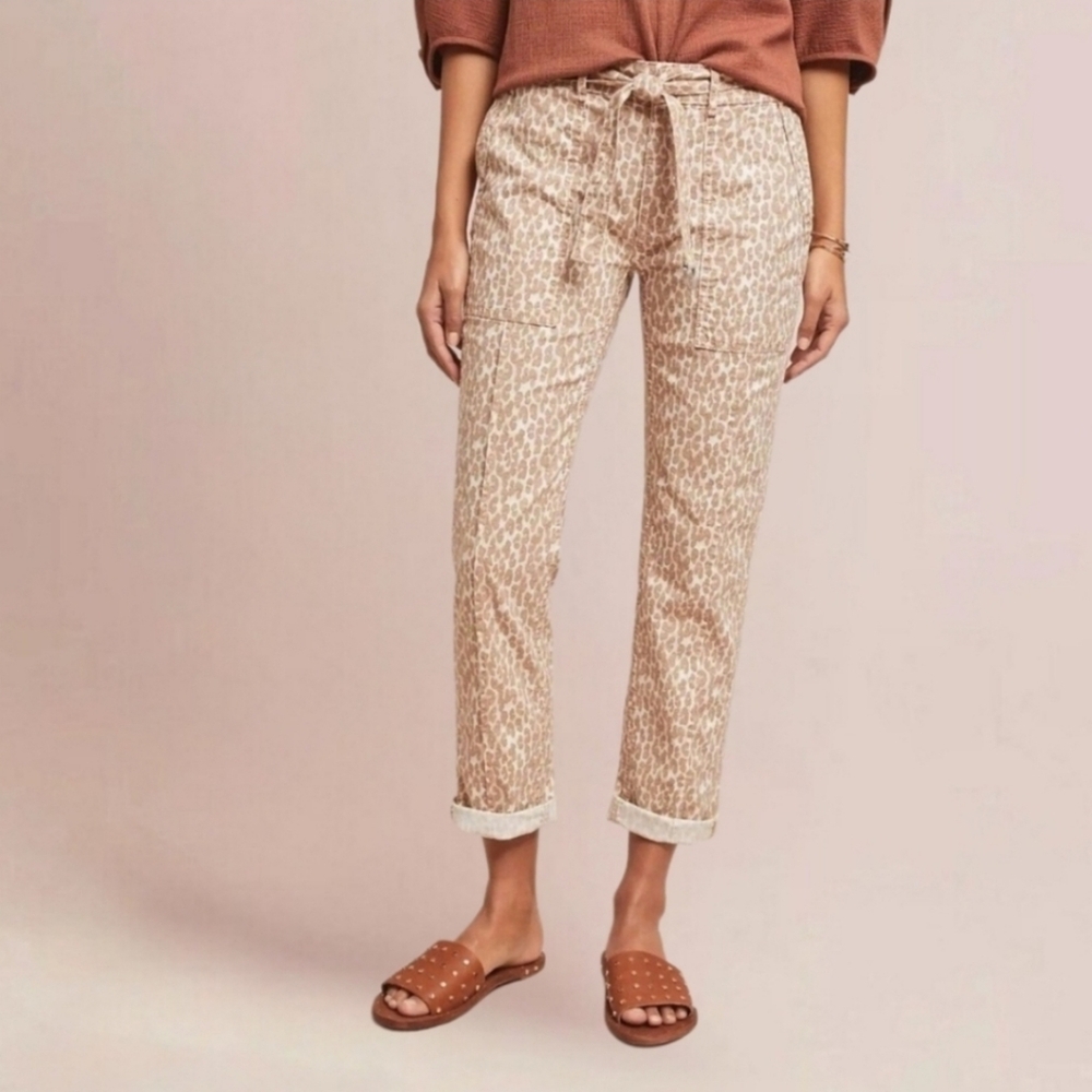 (donated) Anthropologie The Wanderer Belted Utility Pants Chino